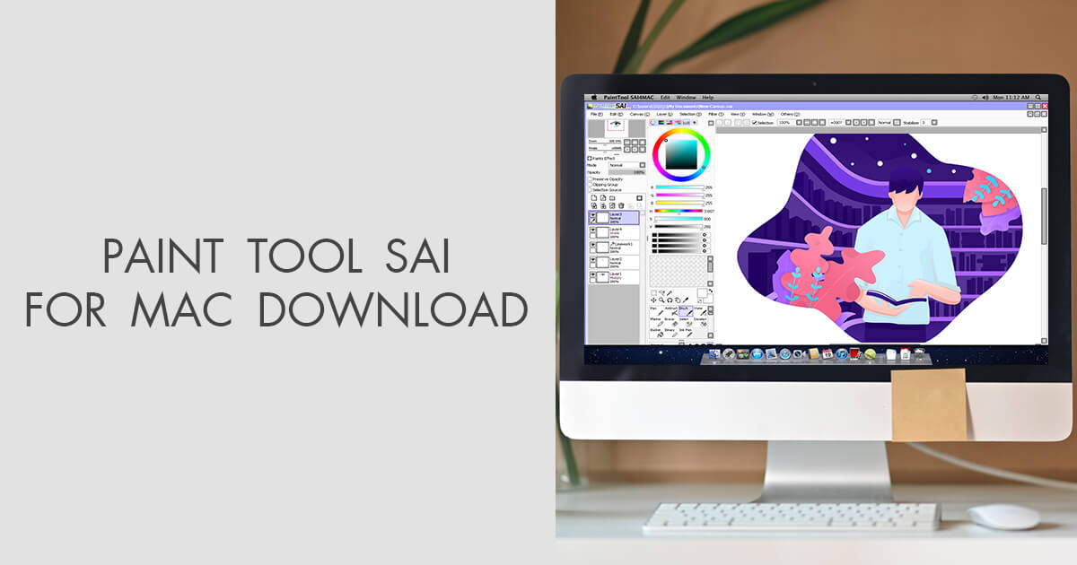how to download paint tool sai on mac
